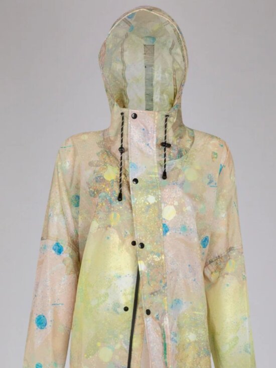 Rainkiss Flora Coat in Tan